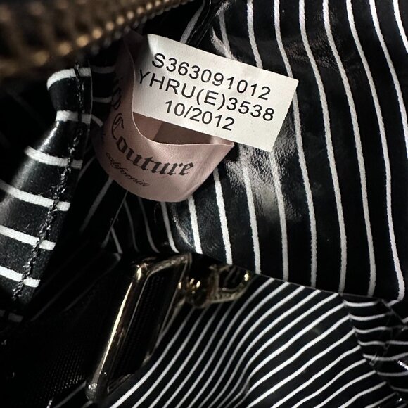 Juicy Couture Black Baby Bag - Picture 12 of 16